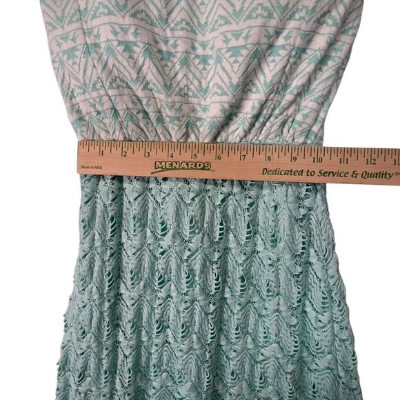 New with tags Y2k Vanity mint small Strapless Dress - Picture 4 of 12